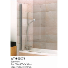Top Duschtür auf Badewanne Wtm-03D71